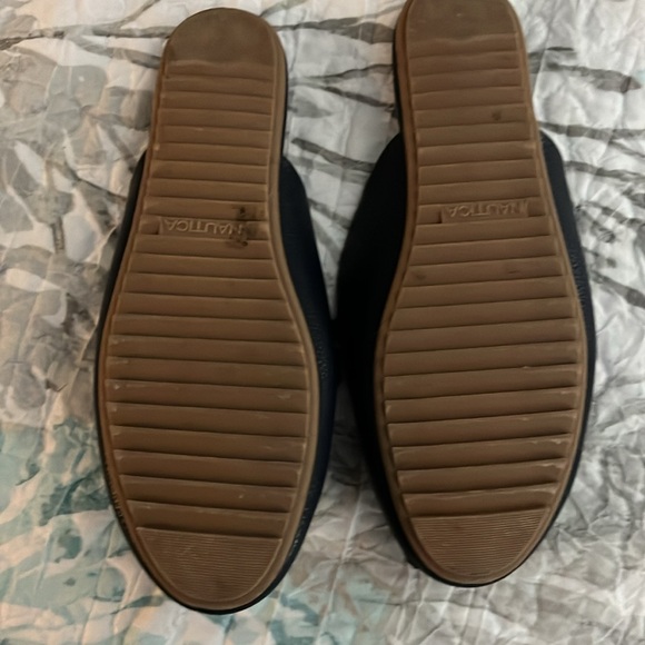 Nautica Navy Blue Mules - Picture 2 of 3